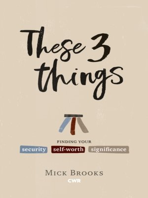 cover image of These Three Things
